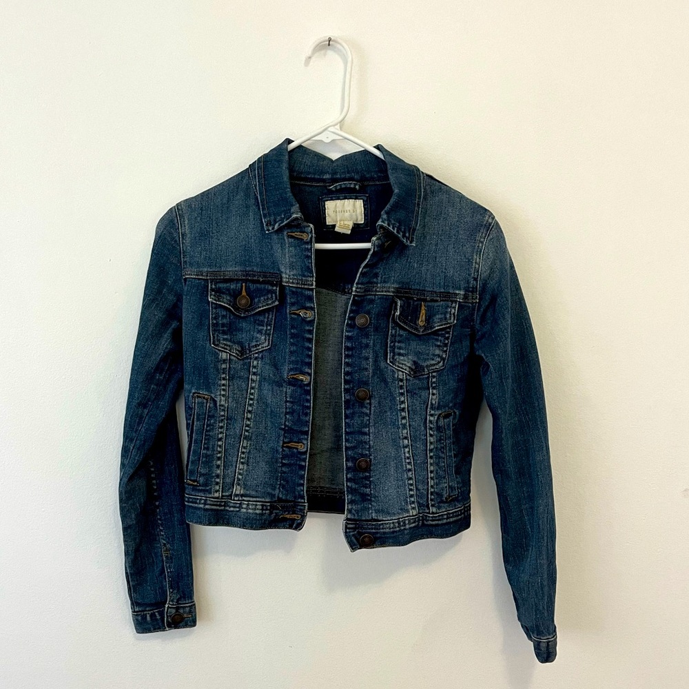 Lightly used denim jacket.
